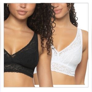 Felina Women’s 2-Pack Lace Bralette